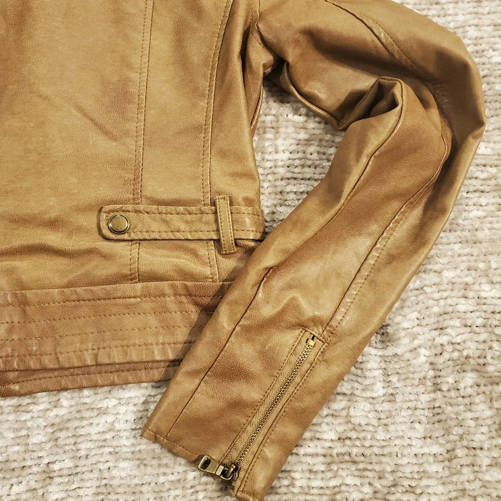 Xhilaration Faux Leather Jacket - Picture 4 of 7